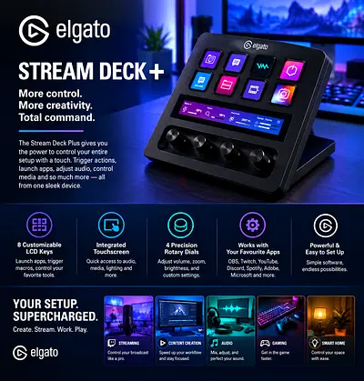 Elgato Stream Deck Plus