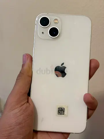 White Apple iPhone 13 128 Good working condition) - 870aed