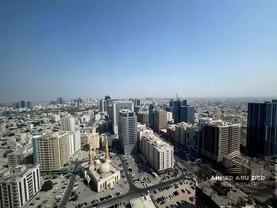 أرخص وأكبر 3 غرف وصالة للإيجار السنوي في الراشدية 3، عجمان وان، 3 غرف ماستر، غرفة خادمة وغسيل، 5 حمامات، مطبخ كبير ومرافق متكاملة