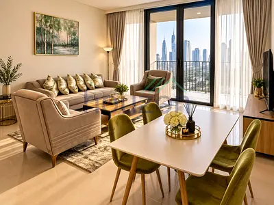 Fully Furnished 1BR | Modern + Spacious | Balcony