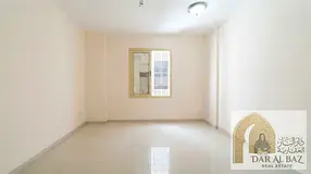 1BR for annual rent in Sharjah | Sandy parking | Open view | Spacious | Free maintenance | Near Shar