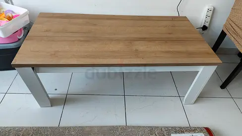 Oak wood centre table