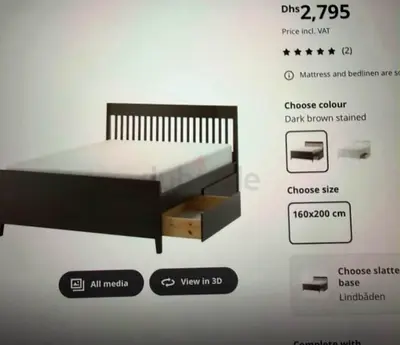 MUST SELL STUNNING BED SET