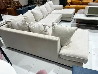 The one Kingston U shape Sofa Beige