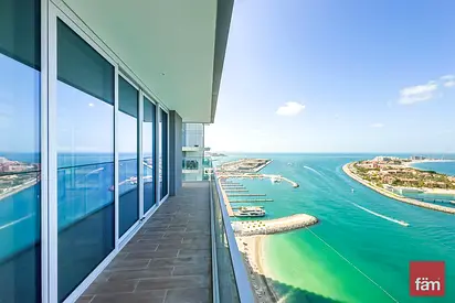 Corner Unit | Full Palm View | Private Beach