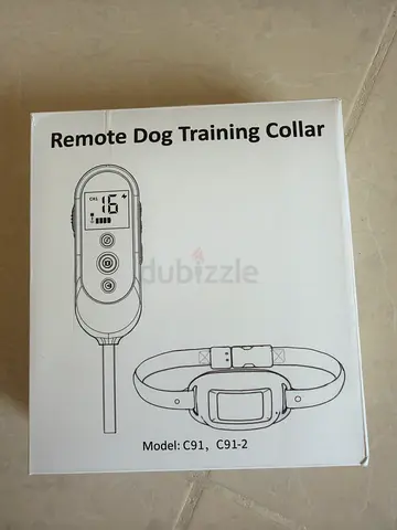 Remote dog training collar