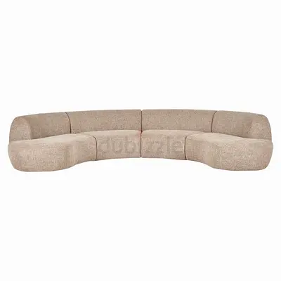Brand new + unused curved sofa