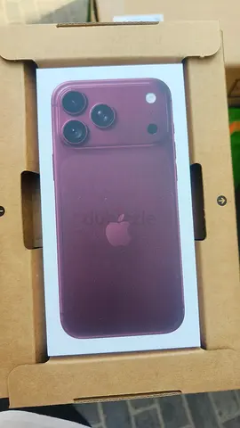 I phone 18 pro max 256GB Burgundy color