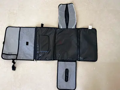 Portable Foldable Baby Changing Mat with Storage Pockets
