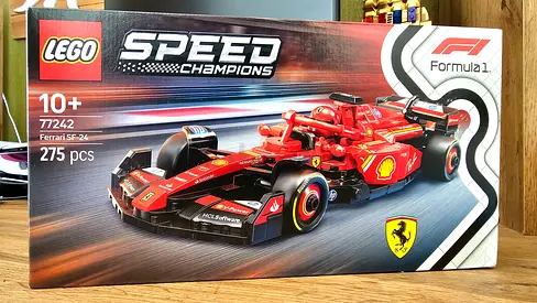 LEGO Speed Champions Ferrari SF-24 (77242) — 275pcs, New in Box