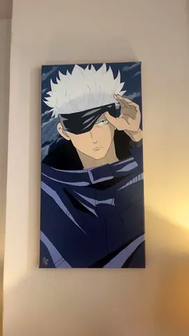 Anime Canvas Wall Art — Jujutsu Kaisen Satoru Gojo Portrait