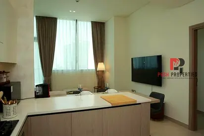 Furnished 1BR Apartment | Binghatti Phantom | Balcony & Pool Access
