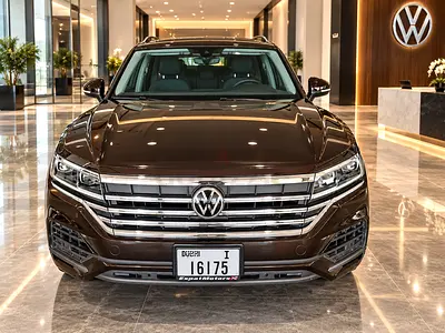 VW Touareg V6 2021 GCC | 46K KM | 100% Original | Warranty 2028 | Full VW History/Service Contract