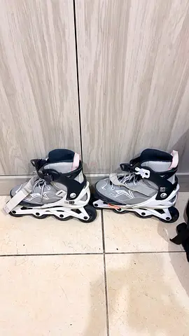 Skating shoes with free helmet, elbow and knee pad