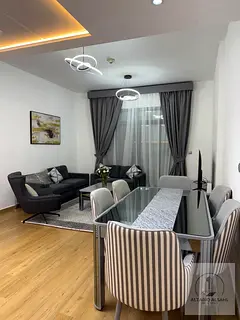 Furnished 1BR Apartment | CHILLER FREE | Balcony & UPGRADED UNIT