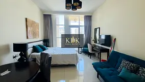 Furnished Studio | DAMAC Ghalia | Balcony | City View