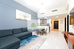 Furnished 1BR Apartment | Escan Marina Tower | City & Marina Views