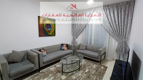 Fully Furnished Two Bedroom Apartment with Living Room, Balcony for Monthly Rent in Al Taawun – Hin