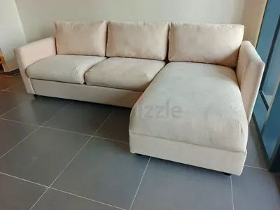 Great condition Ikea vimle lshape sofacumbed under storage