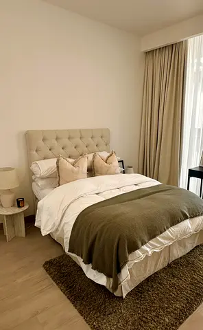 Sofa.com Double Headboard & Valance + FREE Dreams Divan Base – AED 1,750