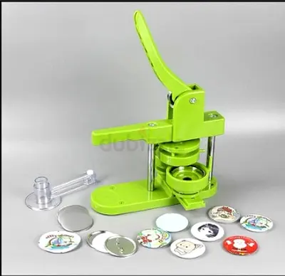 Portable Button Maker Machine Badge Punch