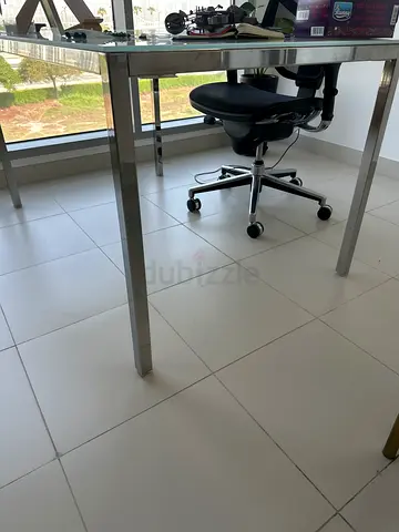 Stainless Steel Office Desk / Table - Modern Minimalist