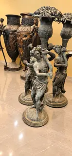 Bronze Statues & Decorative Planters