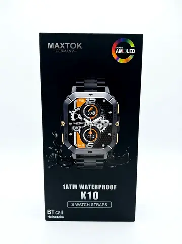 Maxtok K10 Germany Waterproof Smart Watch - Brand New