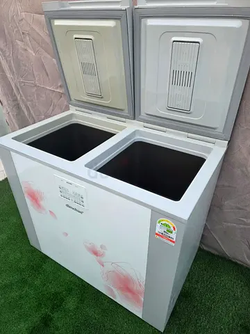 Double Chest Freezer - Twin Compartment, Good Condition