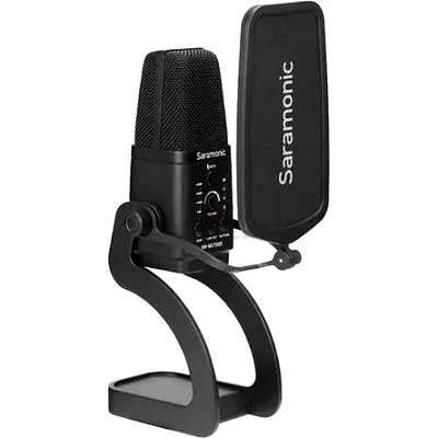 Saramonic USB Condenser Microphone with Pop Filter - Studio/Streaming Mic