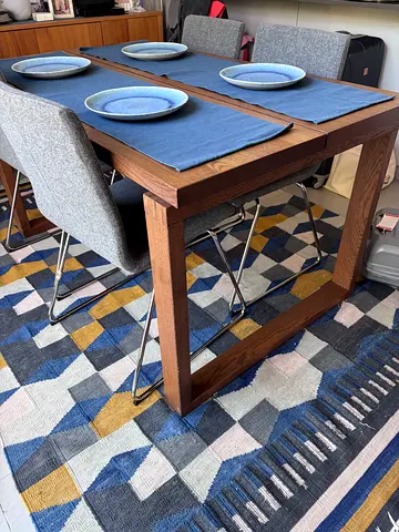 IKEA Dinning Table with 6 chairs