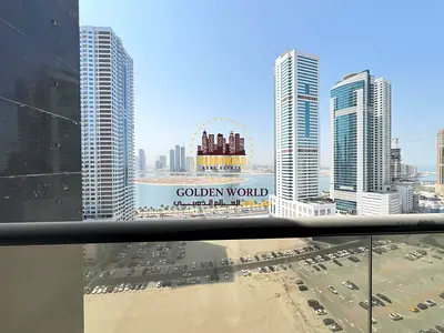 ثاني ساكن مع إطلالة بحرية وبلكونة وغرفتين ماستر وخزائن وباركنج مجاني فرصة مميزة للسكن المريح بسعر 65000 درهم سنويا
