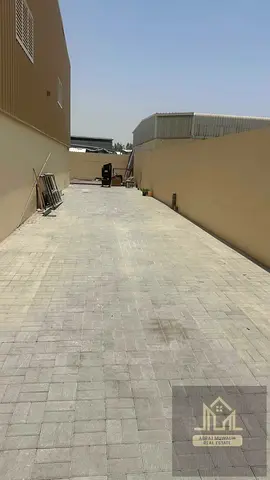Corner Warehouse for Rent | 5,000 Sq Ft Indoor + 2,500 Outdoor | 105 KW SEWA | Al Sajaa, Sharjah