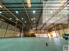 22,500 Sq. Ft. Warehouse for Rent | 60 kW Power | Umm Al Thoub
