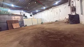 (Negotiate) Half Warehouse/Storage/1200 sqf+1500sqf outside  rent negotiable