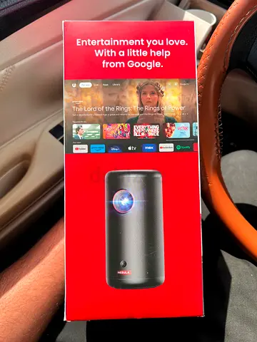 Anker nebula  capsule 3Portable smart projector with Google Assistant only used 3 days (boxed)