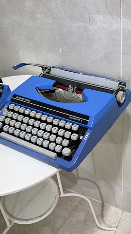 Blue Adler-Royal Gabriele 3 Manual Typewriter - Working Condition