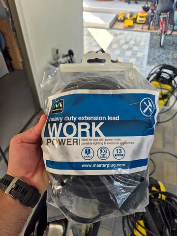 Heavy Duty Extension Lead / Power Extension Reel - New in Bag