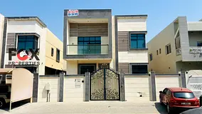 For Annual Rent in Al Zahya – Ajman | Luxury Villa | 5 Master Bedrooms | Majlis | Living Room | Ma
