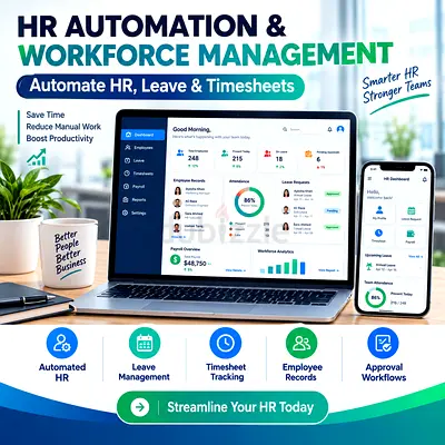 HR Automation, Leave & Timesheet Management Services
