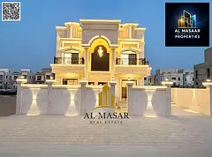 Classic villa with a palatial design and private pool; freehold ownership, with registration and own
