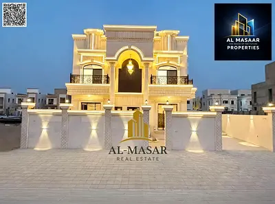 فيلا كلاسيك تصميم القصور بمسبح خاص تملك حر شامل رسوم التسجيل والتملك