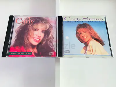 2 Carly Simon Music CD’s