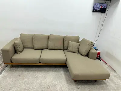 Selling west elm Newport model lshape sofa