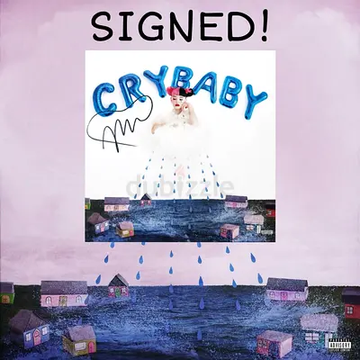 Melanie Martinez crybaby deluxe vinyl signed cover!