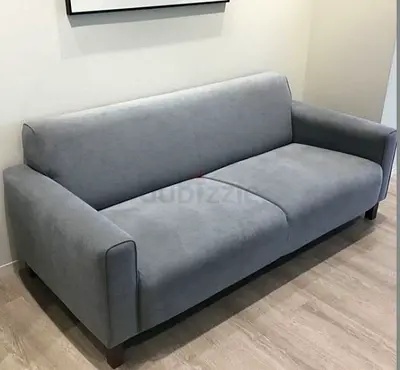 Grey 3-seater Fabric Sofa