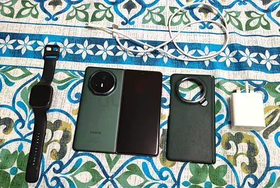 Honor Magic V3 (Like New) + Honor Watch 4 + Honor ChoiceCuBuds Bundle | Mint Condition Complete Box