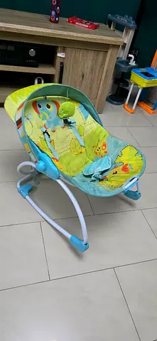 Lightweight Baby Bouncer - Foldable, Good Condition