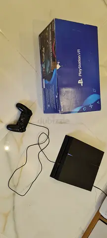 Sony PlayStation 4 with VR Headset- Good Working Condition- including Guitar Hero