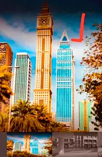 Ready to move private room available in UP TOWAR very closed to emirates towers metro station exit 1